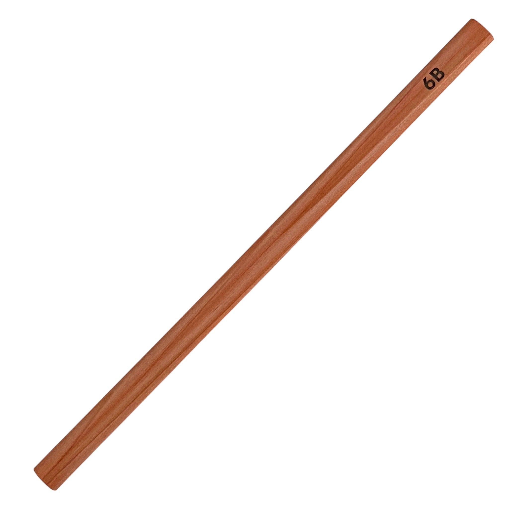 Natural pencil. Triangular. 6B. Kita-Boshi
