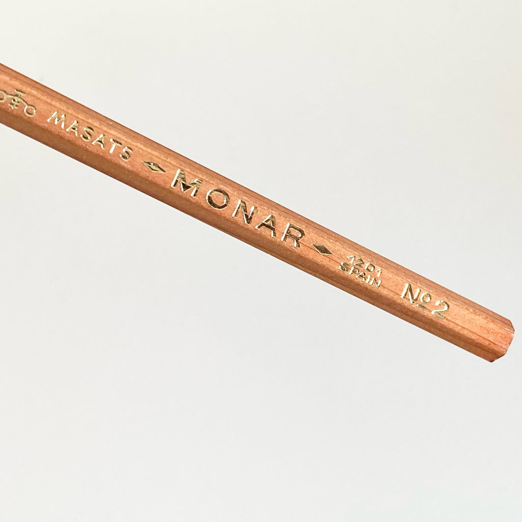 Monar 1201 No. 2 Pencil. Vintage. Masats