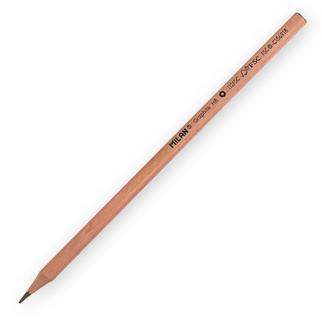 Natural Pencil. 112FSC. HB. Milan