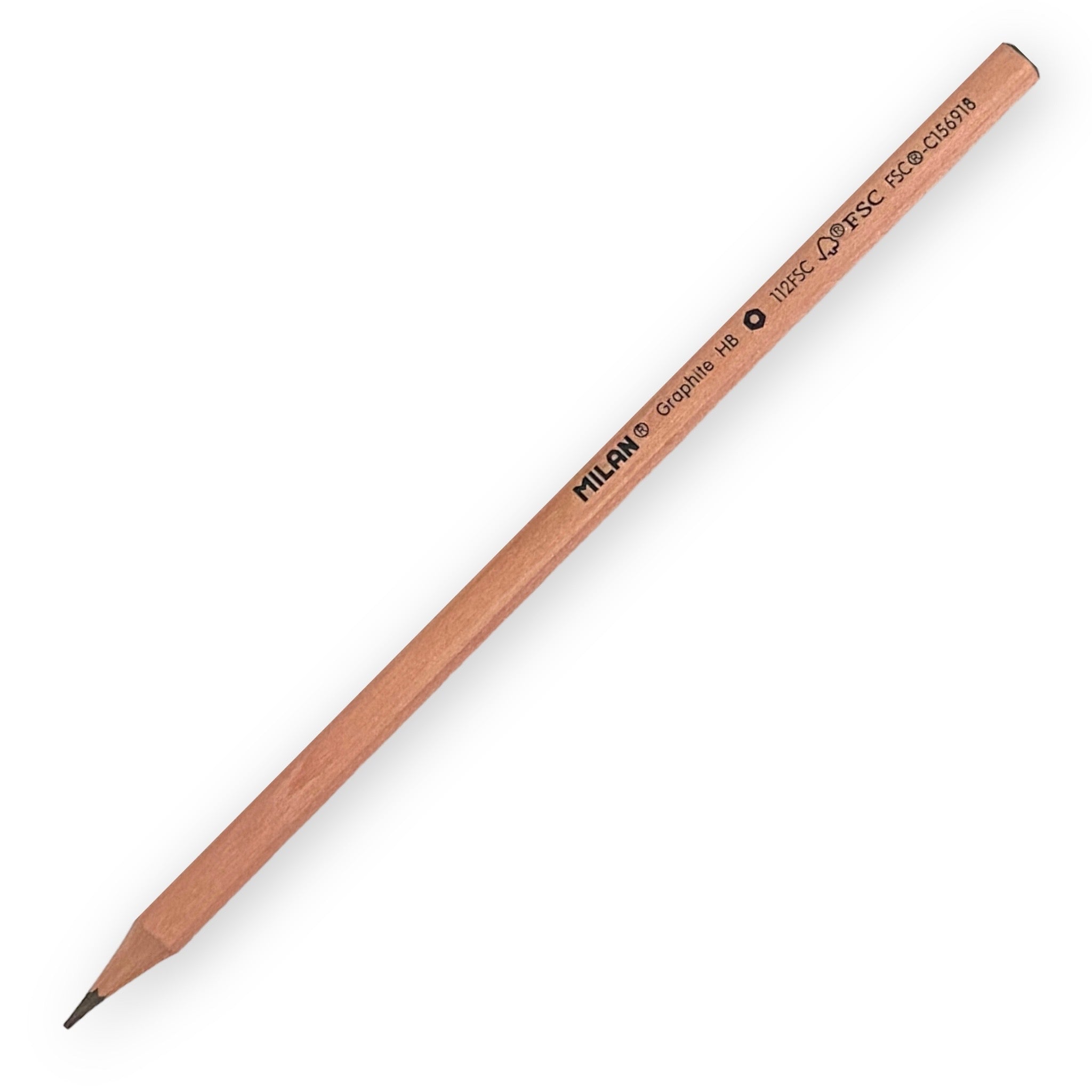 Natural Pencil. 112FSC. HB. Milan